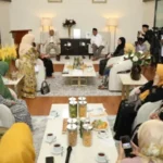 Halalbihalal Bersama Istri Mantan Kepala Daerah, Taj Yasin : “Ngudi Kaweruh” Bangun Jawa Tengah