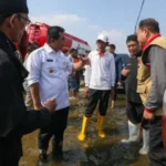 Tinjau Banjir Rob di Jalan Pantura Demak, Taj Yasin Minta agar Dituntaskan dengan Cepat