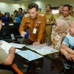 Tinjau Posko SPMB, Ahmad Luthfi Pastikan Profesionalisme Petugas 