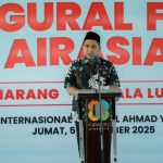 Wagub Jateng Lepas Penerbangan Perdana Semarang-Kuala Lumpur, Masyarakat Sambut Antusias