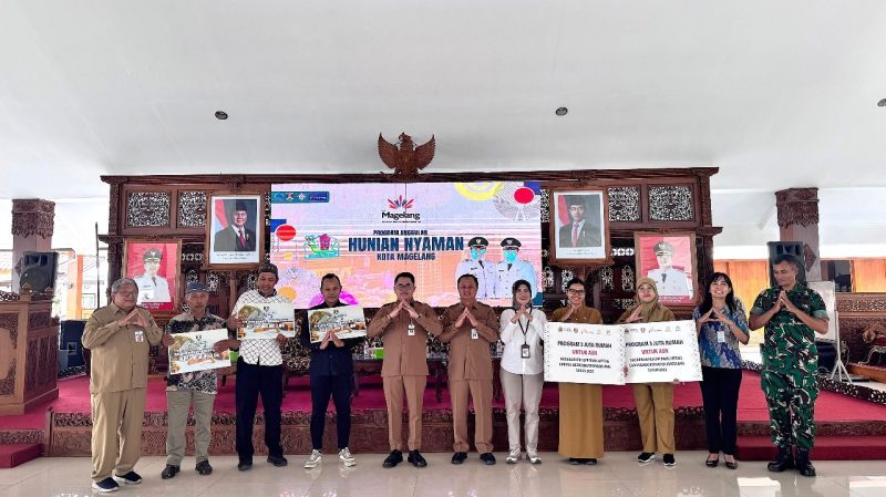 Kegiatan sosialisasi program unggulan Pemerintah Kota Magelang, "Hunian Nyaman," pada Selasa (21/10/2025)