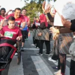 Di Balik Kursi Roda Abang: Peluh dan Cinta Seorang Gubernur Jateng di Jalur Lari
