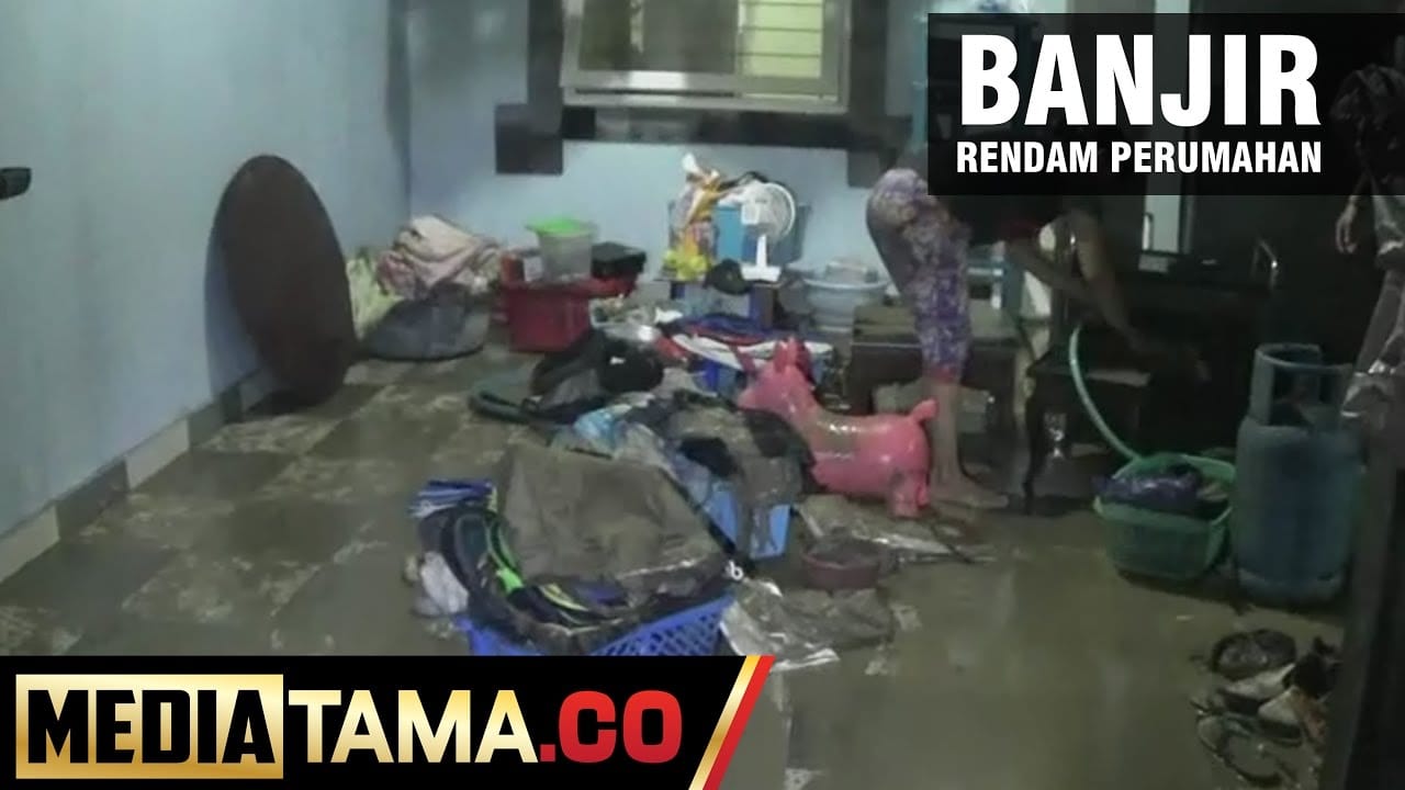 VIDEO: Banjir Lumpur Terjang Perumahan Dinar Indah Semarang