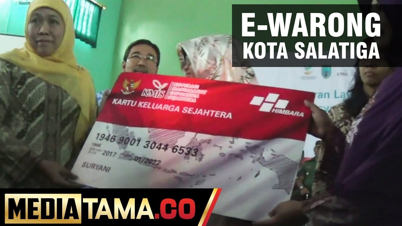 VIDEO: Mensos Luncurkan Pelayanan e-Warong di Kota Salatiga