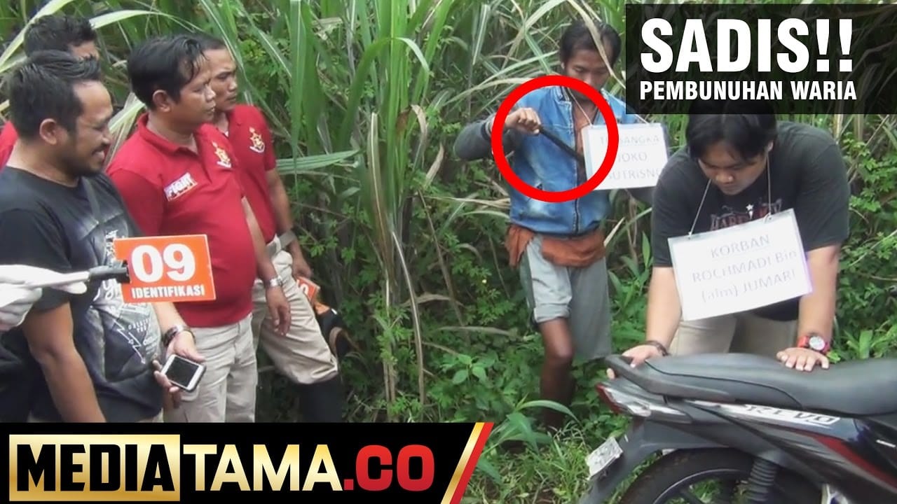 VIDEO: SADIS!!! Pembunuhan Waria di Kebun Tebu Semarang