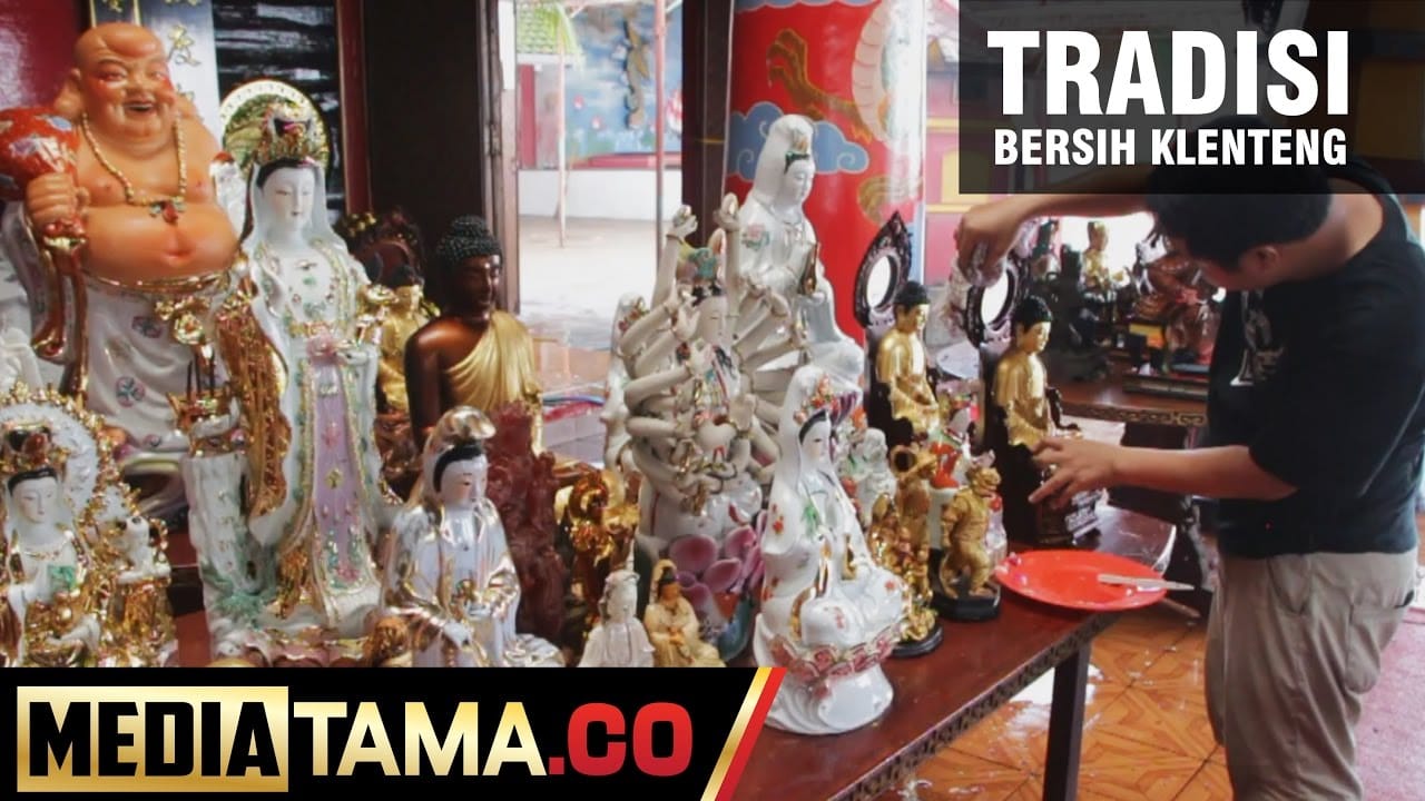 VIDEO: Tradisi Bersih Klenteng, Simbol Penyucian Diri Jelang Imlek