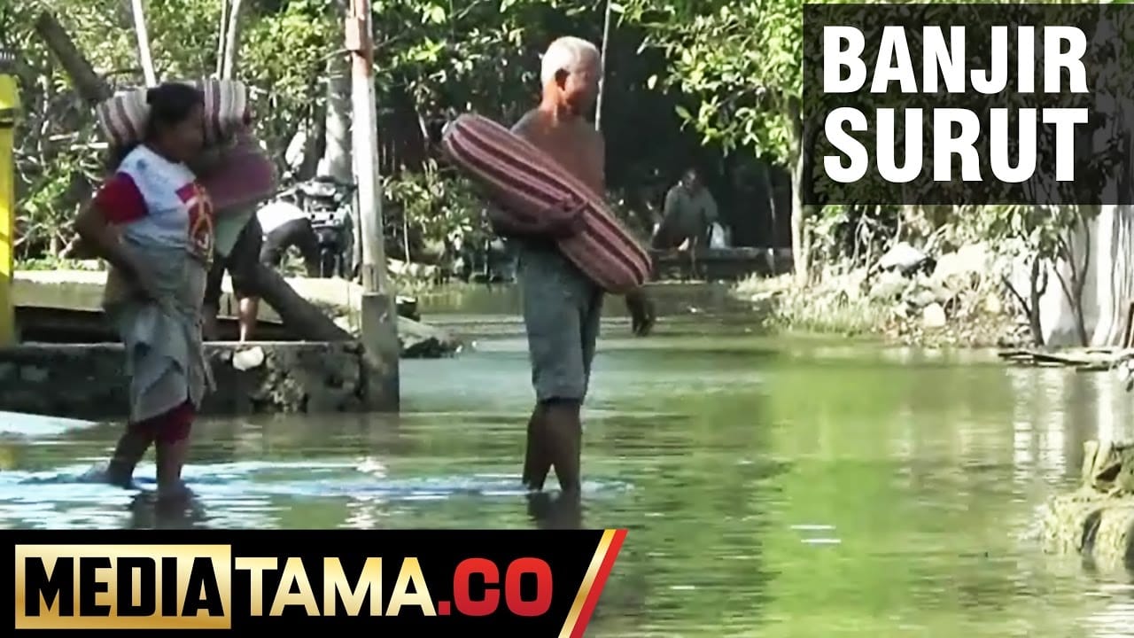 VIDEO: Meski Ada Beberapa Titik Genangan Air, Banjir Demak Mulai Surut