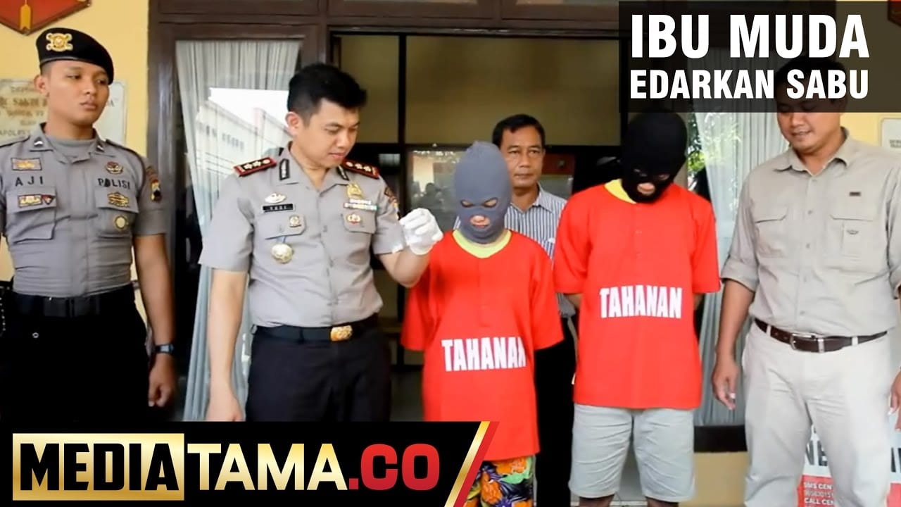 VIDEO: Edarkan Sabu, Ibu Muda di Jepara Ditangkap Polisi