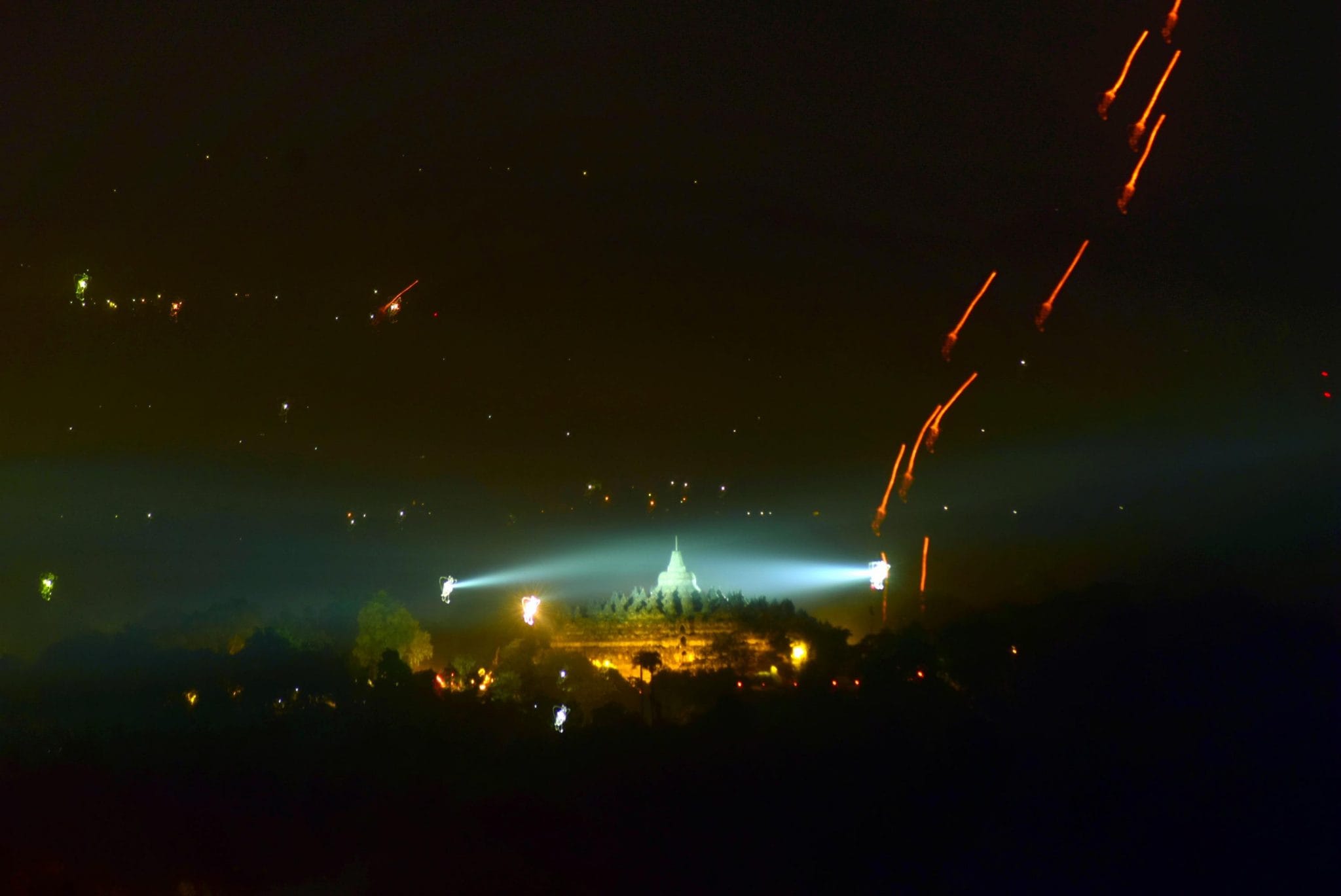 FOTO: Perayaan Waisak di Candi Borobudur