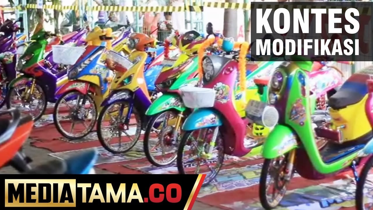 VIDEO: Ajang Kontes Motor Modif Tingkat Nasional di Jepara