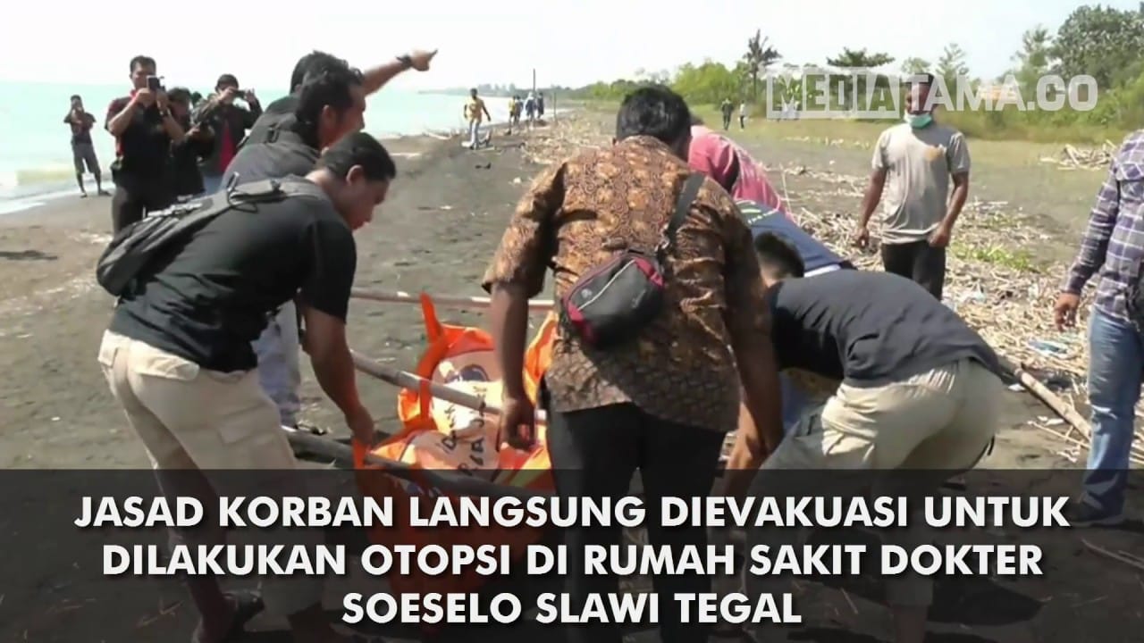 VIDEO: GEMPAR!!! Penemuan Mayat Dalam Karung di Pantai Tegal