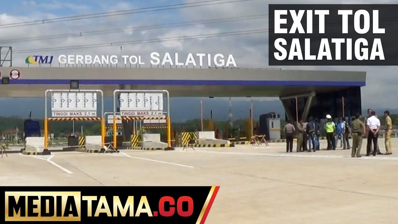 VIDEO: Tentukan Rekayasa Arus, Petugas Gabungan Survei Exit Tol Salatiga