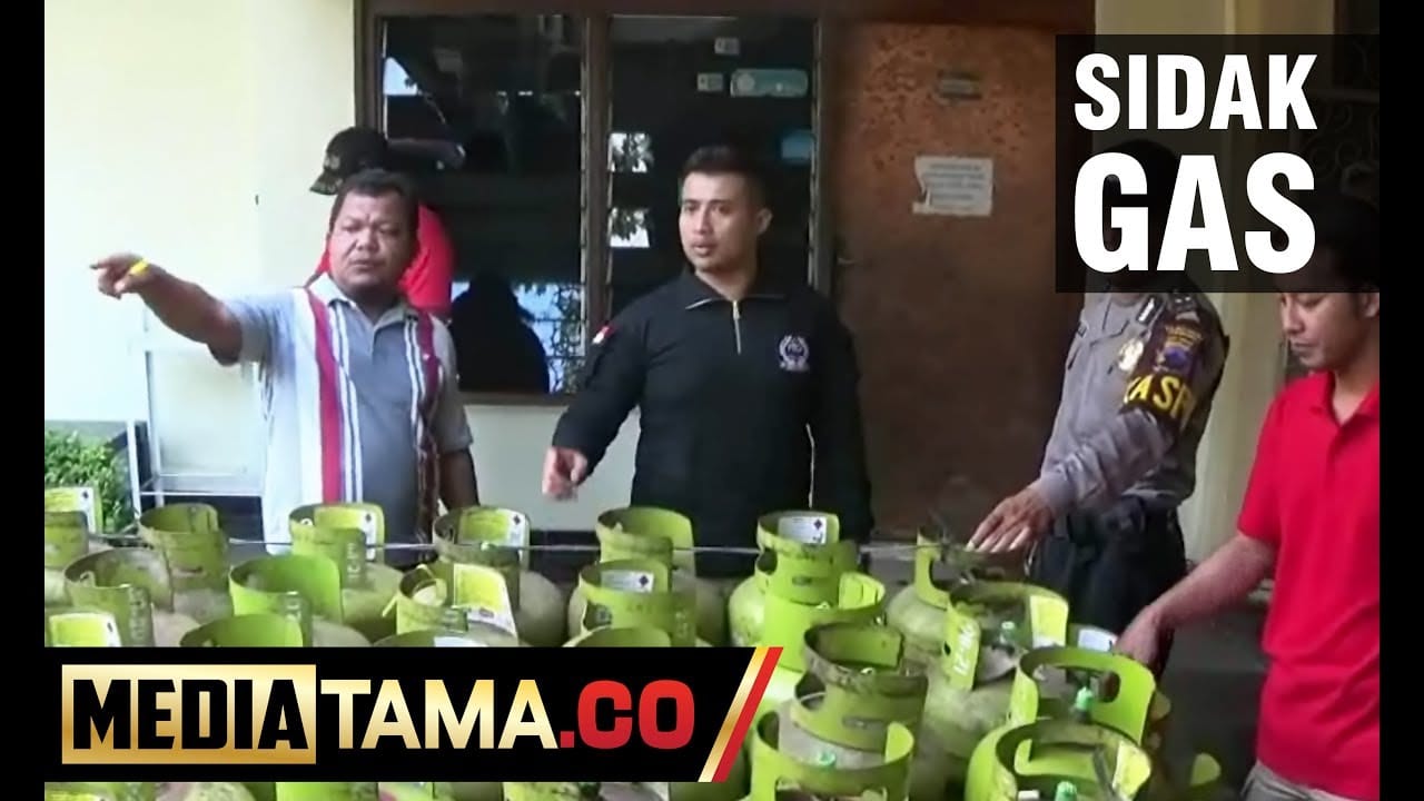 VIDEO: Antisipasi Penimbunan, Polisi Sidak Distributor Gas