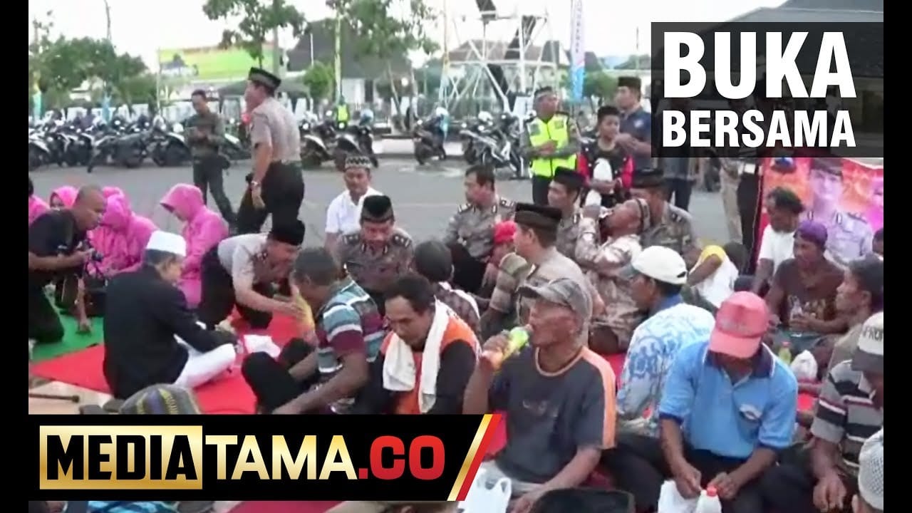 VIDEO: Polres Demak Gelar Buka Puasa Bersama Dengan Ratusan Kaum Dhuafa