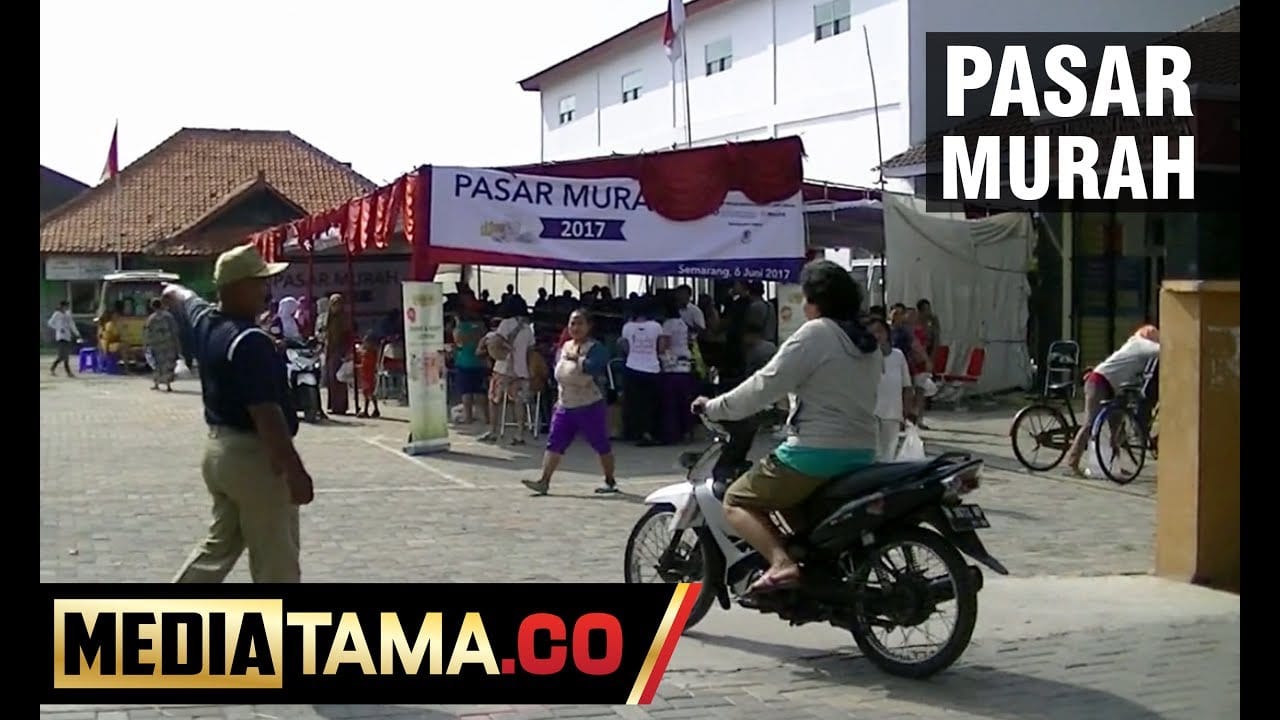 VIDEO: Stabilkan Harga Sembako, TPID Jateng Gelar Pasar Murah