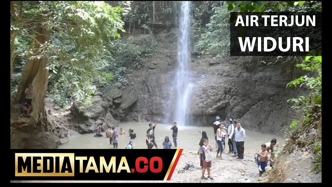 VIDEO: Asiknya Liburan di Air Terjun Widuri Grobogan