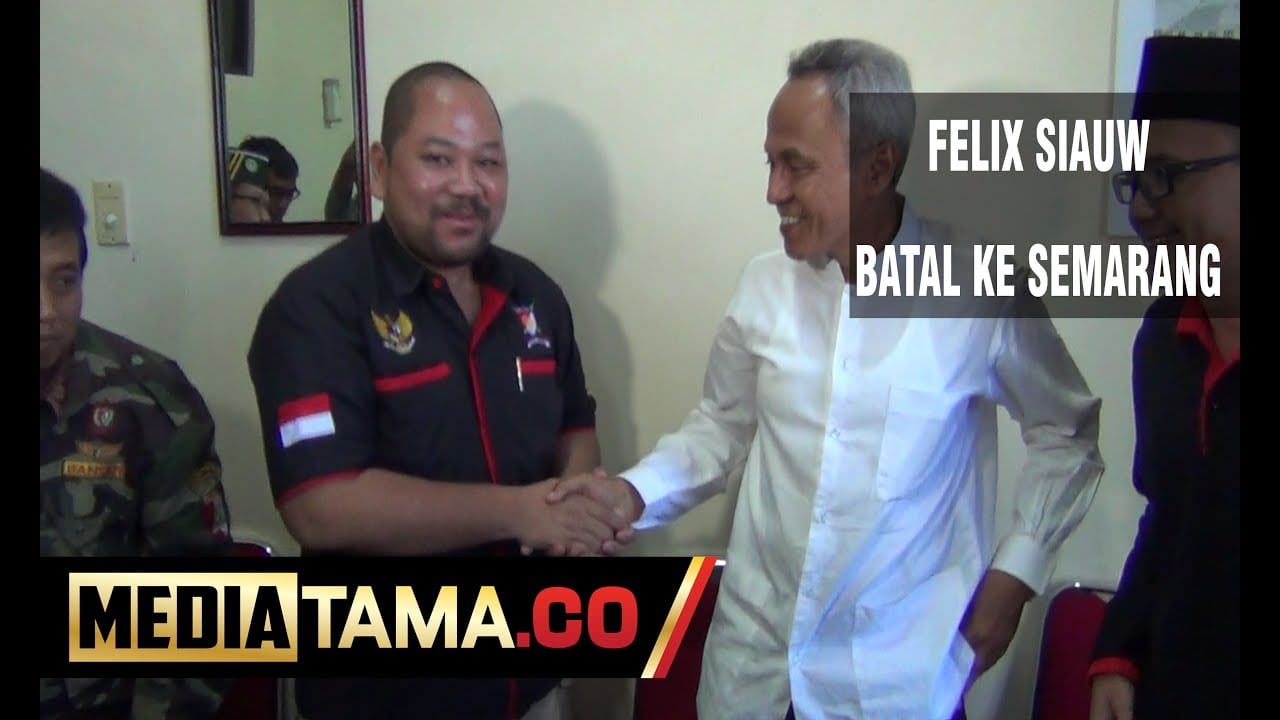VIDEO: Ditolak Sejumlah Ormas, Felix Siauw Batal ke Semarang