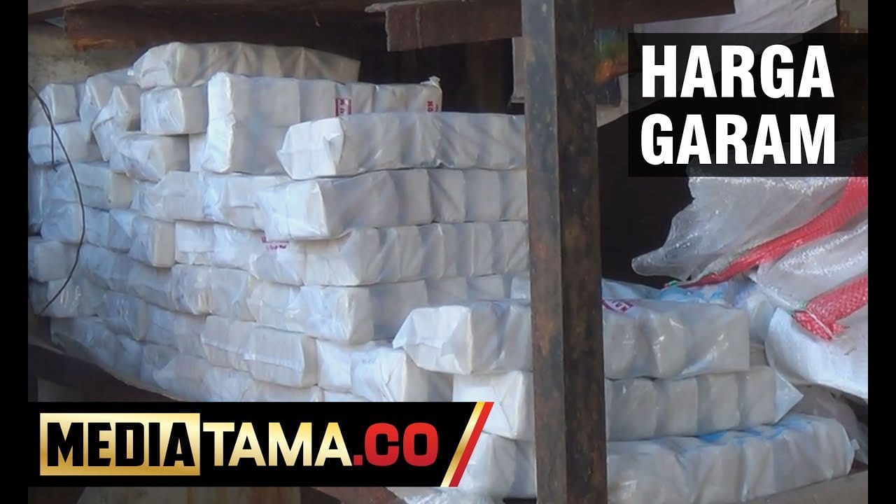 VIDEO: Harga Garam di Pasar Tradisional Semarang Melonjak Tajam