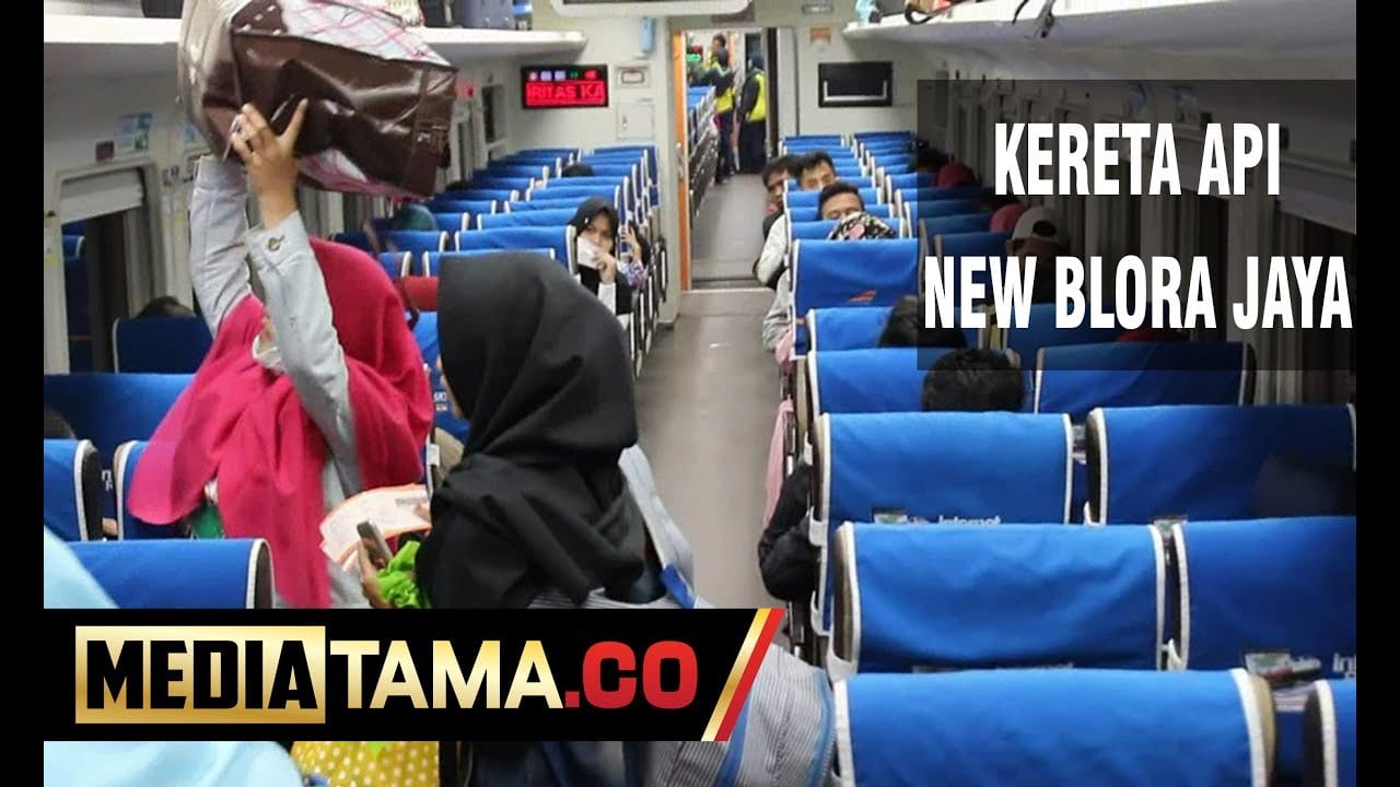 VIDEO: PT KAI Luncurkan Kereta New Blora Jaya Jurusan Blora-Semarang