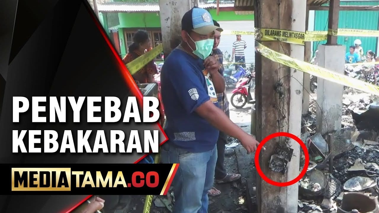 VIDEO: Polisi Selidiki Penyebab Kebakaran Pasar Kaliwungu Kendal