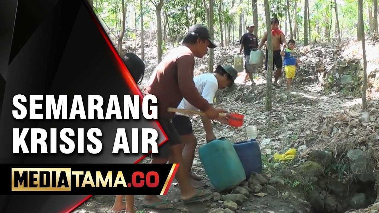 VIDEO: Dampak Musim Kemarau, Ratusan Warga di Pringapus Semarang Krisis Air Bersih