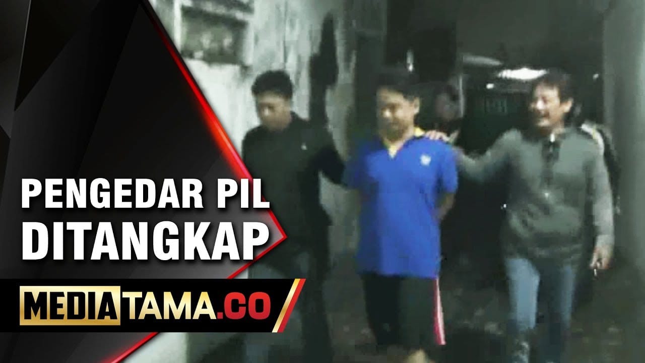 VIDEO: Detik-detik Bandar Pil Koplo di Semarang Digerebek Polisi