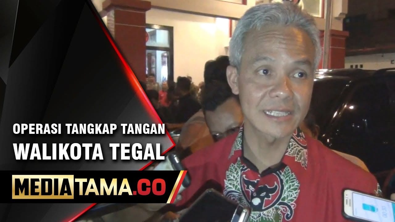 VIDEO: Ganjar Sebut OTT Walikota Tegal Tamparan Bagi Jateng
