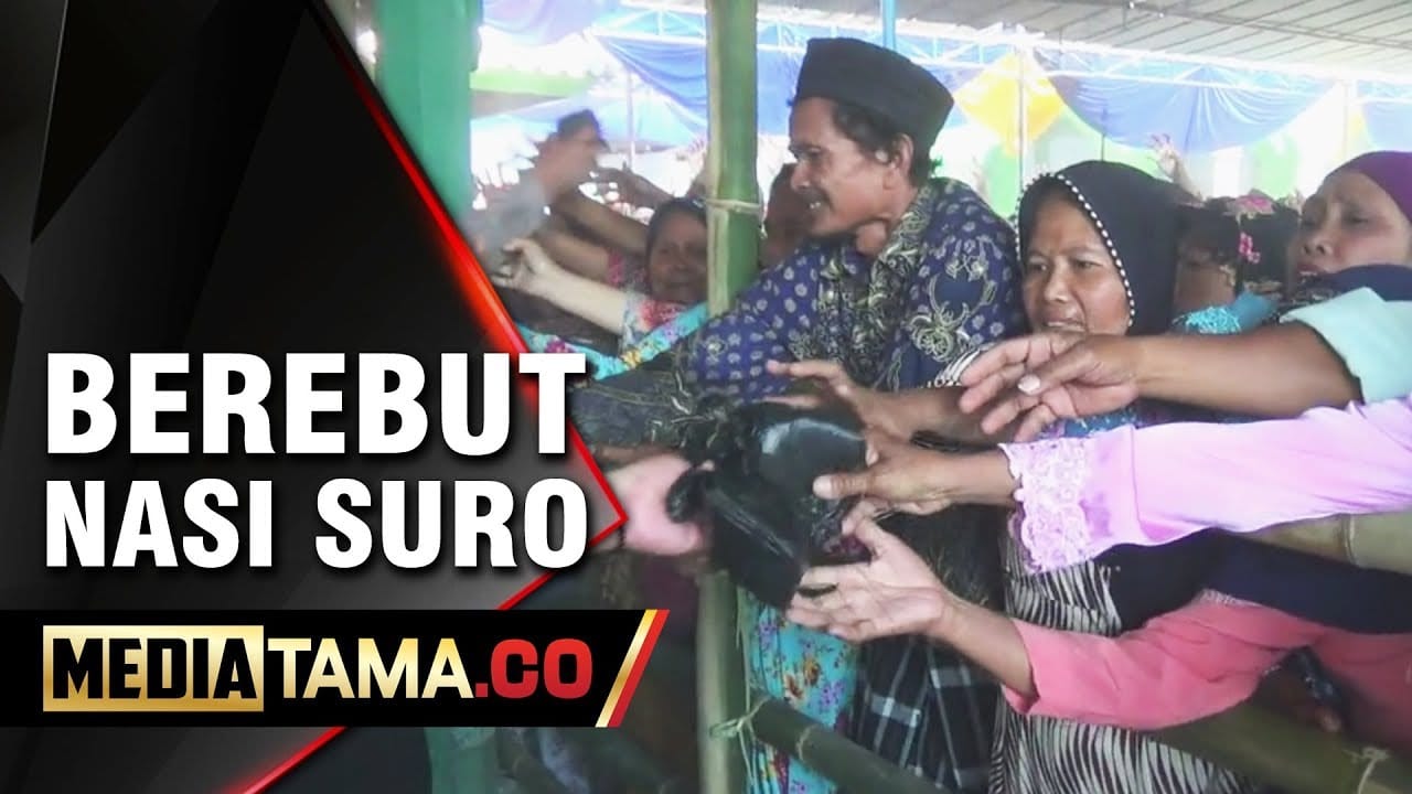VIDEO: Haul Abinowo Kendal, Ribuan Warga Berebut Nasi Suro