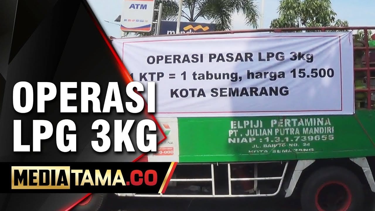 VIDEO: LPG 3 KG Langka, Pertamina Gelar Operasi Pasar di 17 Titik di Kota Semarang