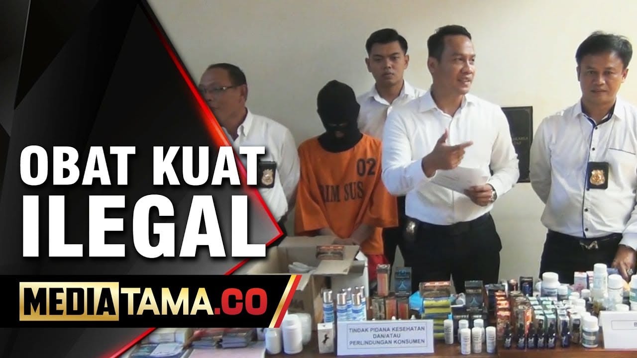 VIDEO: Pembuat dan Penjual Obat Kuat di Jepara Ditangkap Polisi