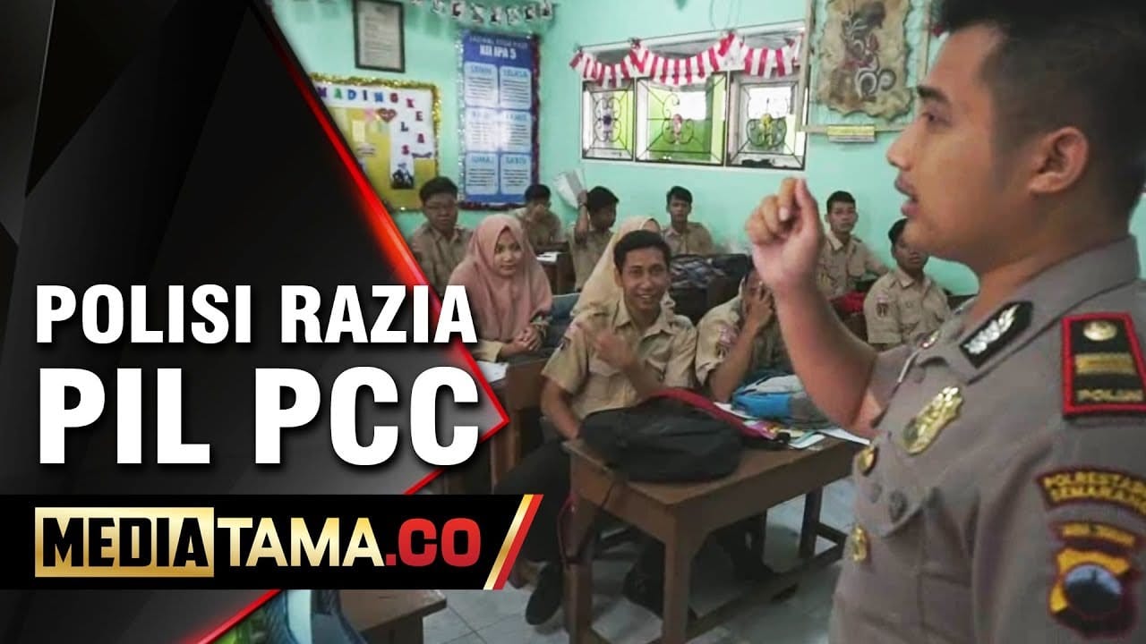 VIDEO: Pil PCC Marak Beredar, Polisi Razia Sekolah di Semarang