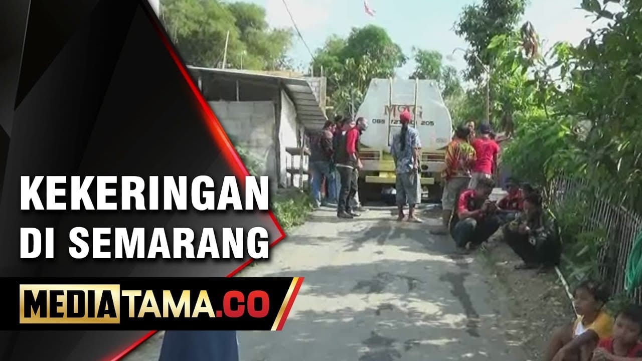 VIDEO: Ratusan Warga di Rowosari Semarang Krisis Air Bersih