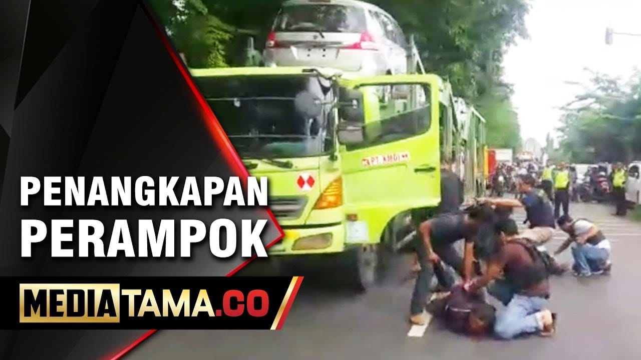VIDEO: Detik-detik Tim Jatanras Polda Jateng Sergap Komplotan Perampok