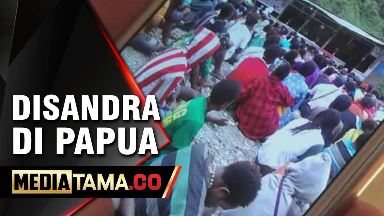 VIDEO: Puluhan Warga Demak Disandera KKB di Distrik Tembagapura Papua