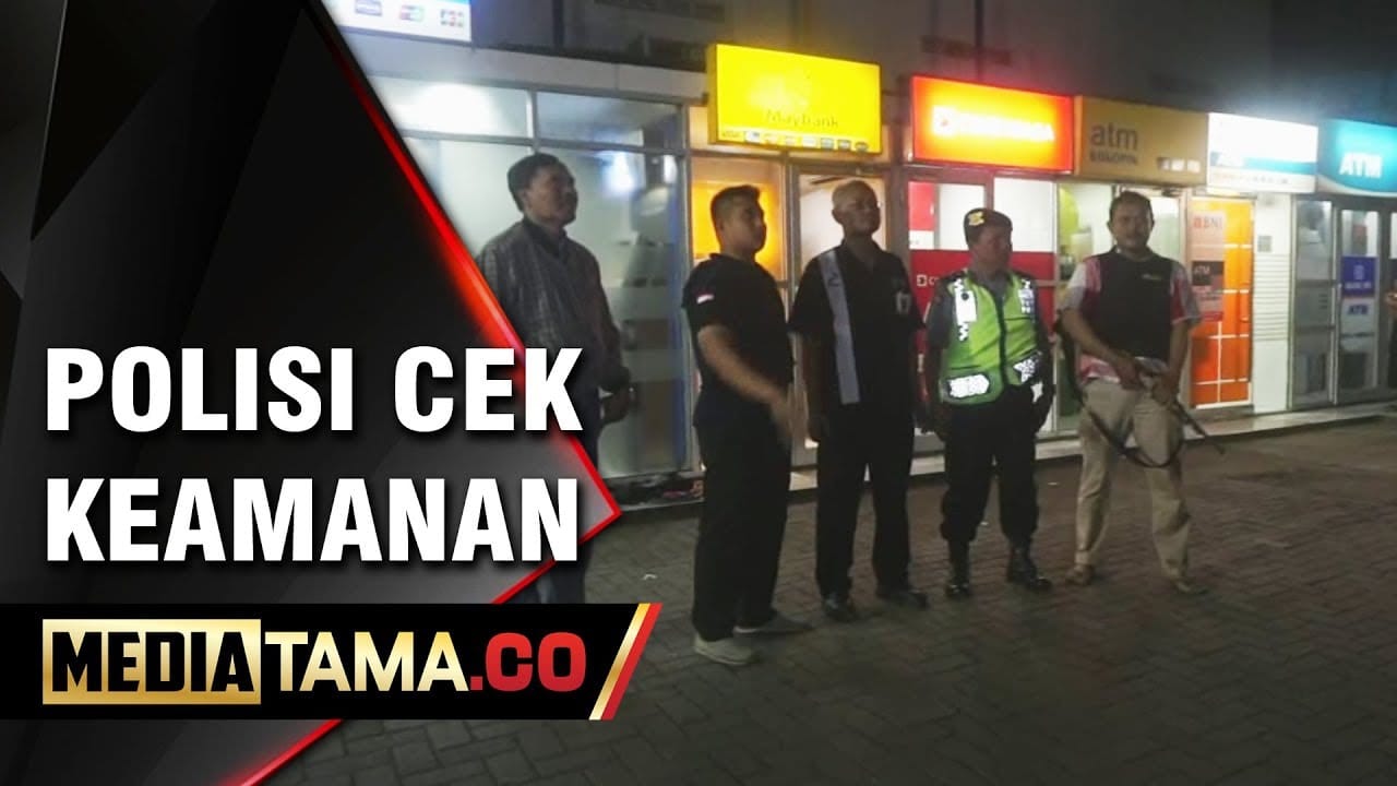 VIDEO: Jelang Natal dan Tahun Baru, Polisi Cek Keamanan ATM dan Minimarket di Semarang