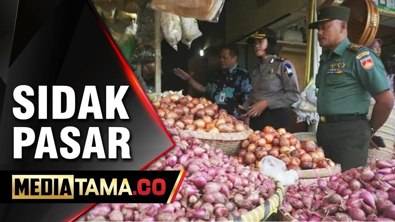 VIDEO: Muspika Gayamsari Sidak Pasar Tradisional, Antisipasi Kenaikan Harga