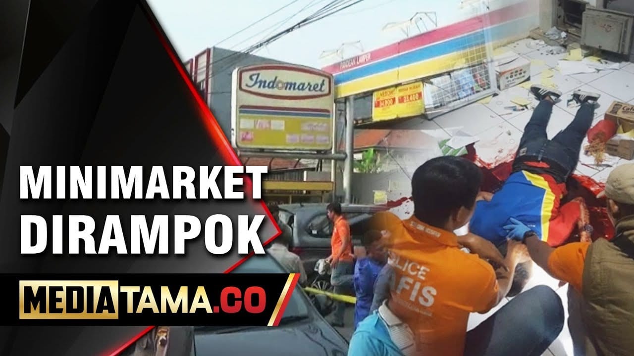 VIDEO: NGERI!!! Minimarket di Semarang Dirampok, Seorang Karyawan Tewas Dibantai