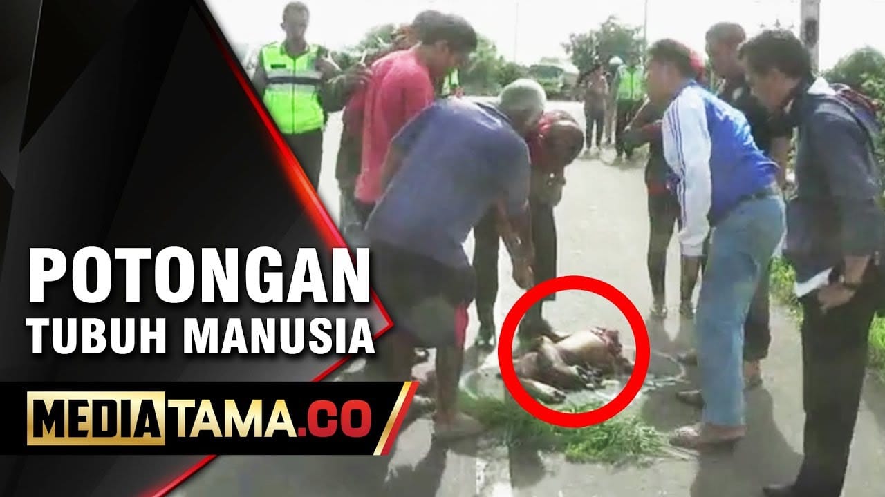 VIDEO: NGERI!!! Potongan Tubuh Manusia Berserakan di Jalan Lingkar Weleri Kendal