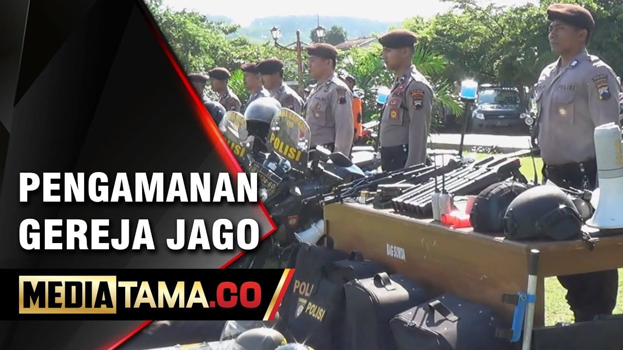 VIDEO: Perayaan Natal, Polres Semarang Fokus Pengamanan Gereja Jago Ambarawa