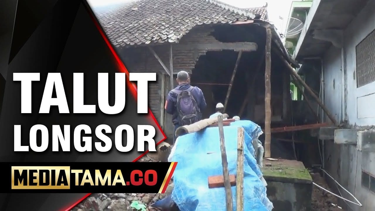 VIDEO: Talud Tiga Meter Longsor, Satu Rumah Warga Kab. Semarang Rusak