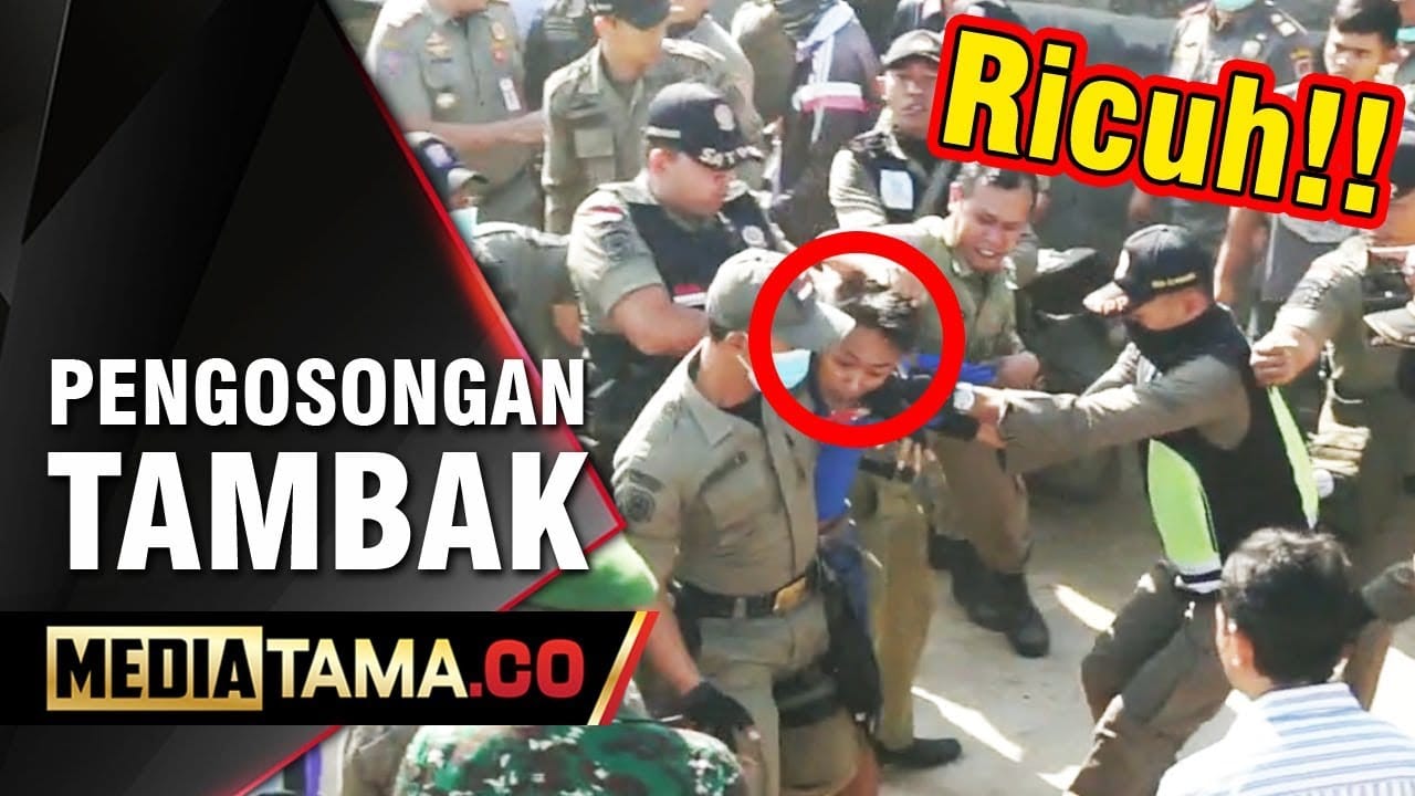 VIDEO: RICUH, Pengosongan Lahan Tambak di Semarang