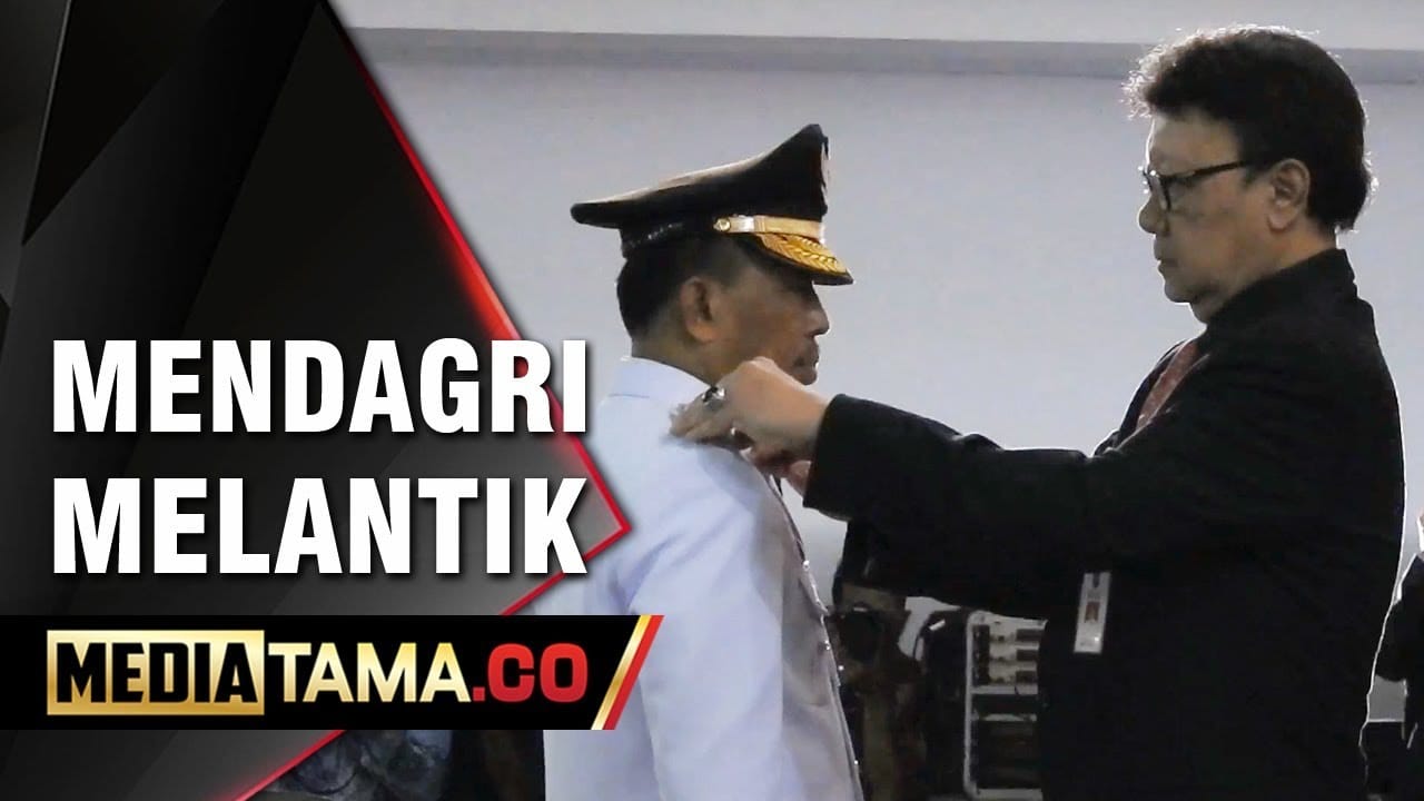 VIDEO: Mendagri Lantik Syarifuddin Jadi Penjabat Gubernur Jawa Tengah