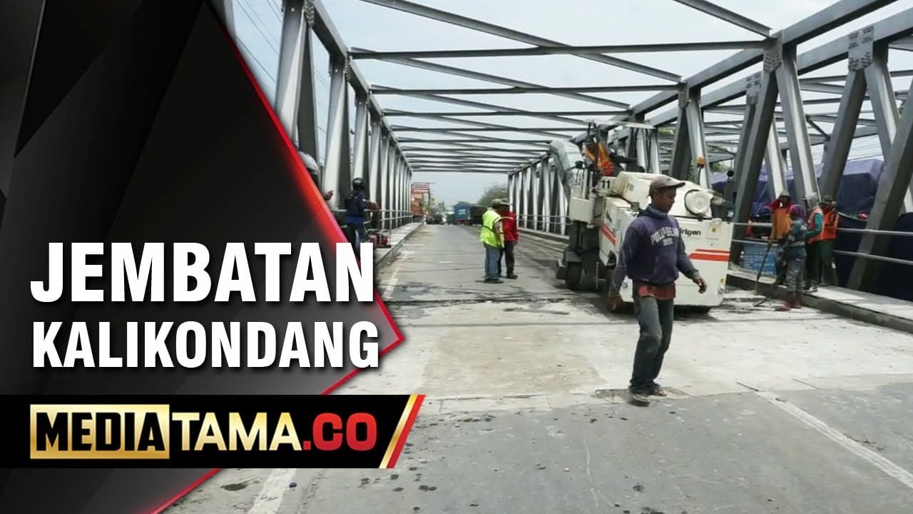 VIDEO: Jembatan Kalikondang Demak Akan Kembali Dibuka