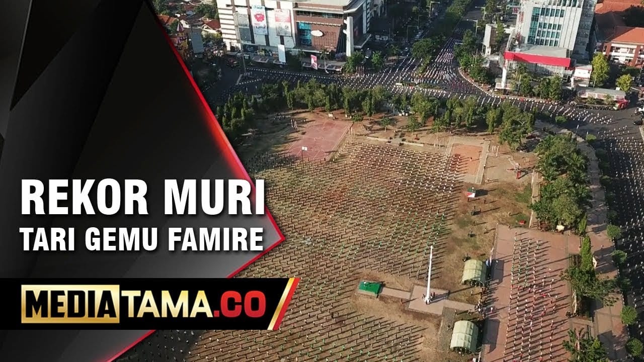 VIDEO: Rekor MURI Senam Gemu Famire di Semarang