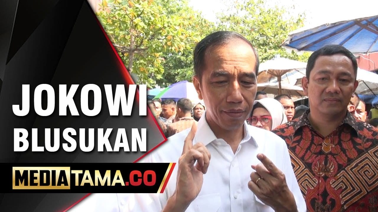 VIDEO: Blusukan di Semarang, Jokowi Akan Renovasi Pasar Tradisional