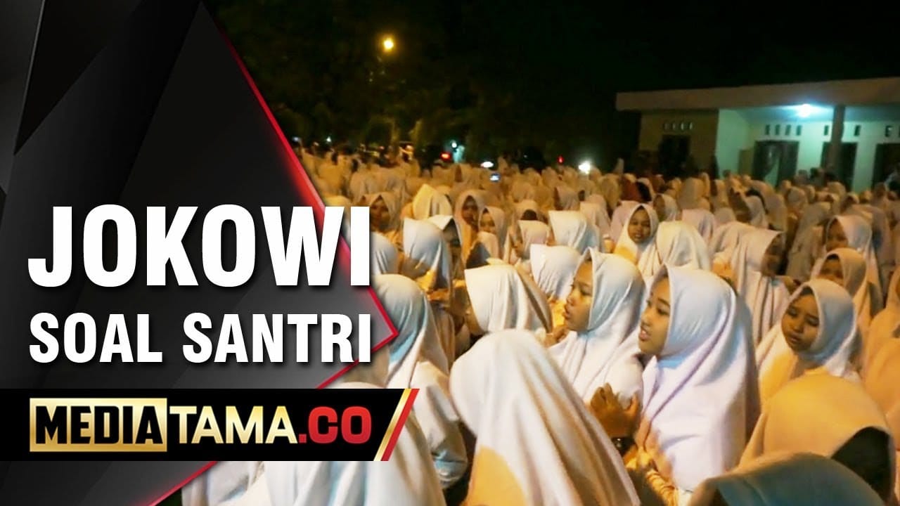 VIDEO: Jokowi Ingin Santri Bisa Berkompetisi di Kancah Internasional