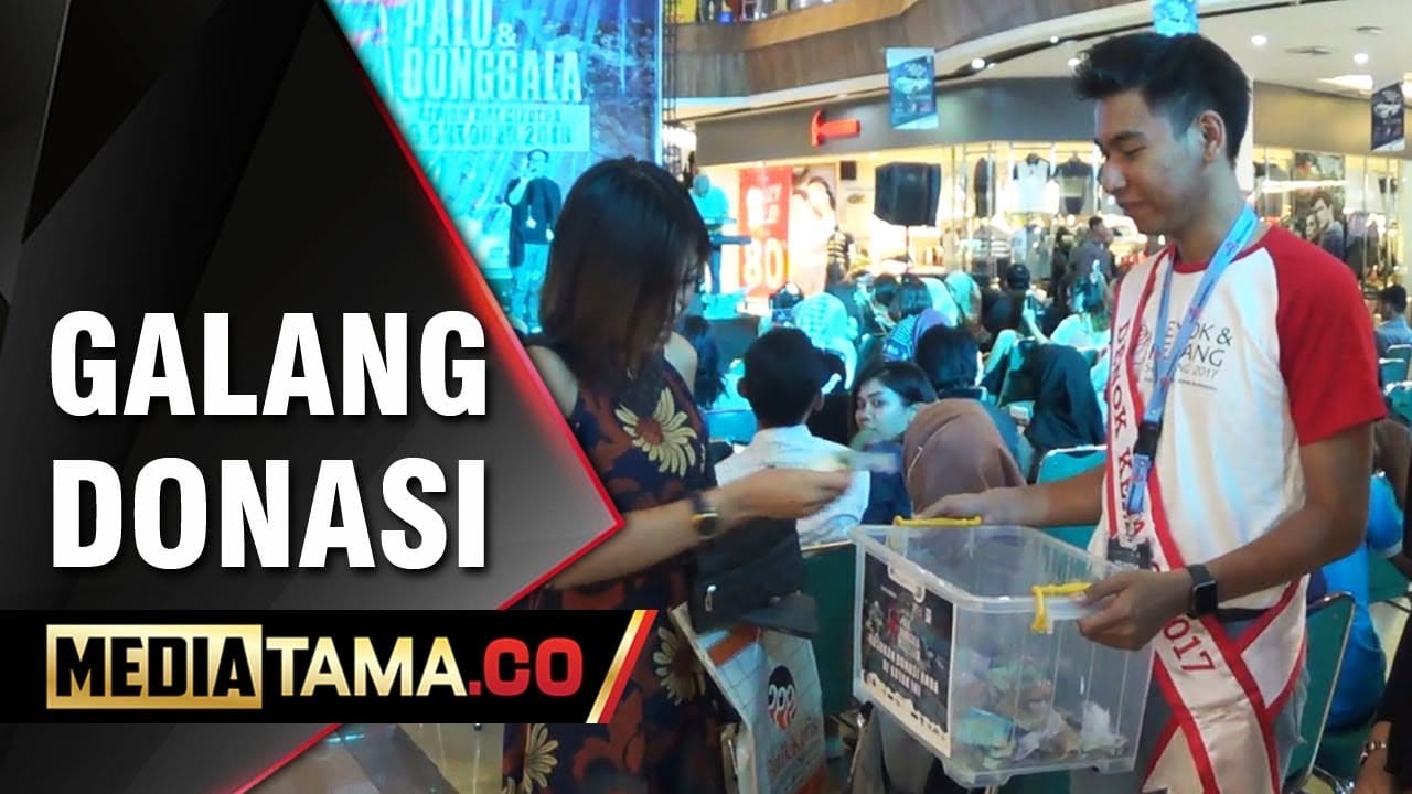 VIDEO: Mall Ciputra Semarang Galang Donasi Peduli Bencana Sulteng