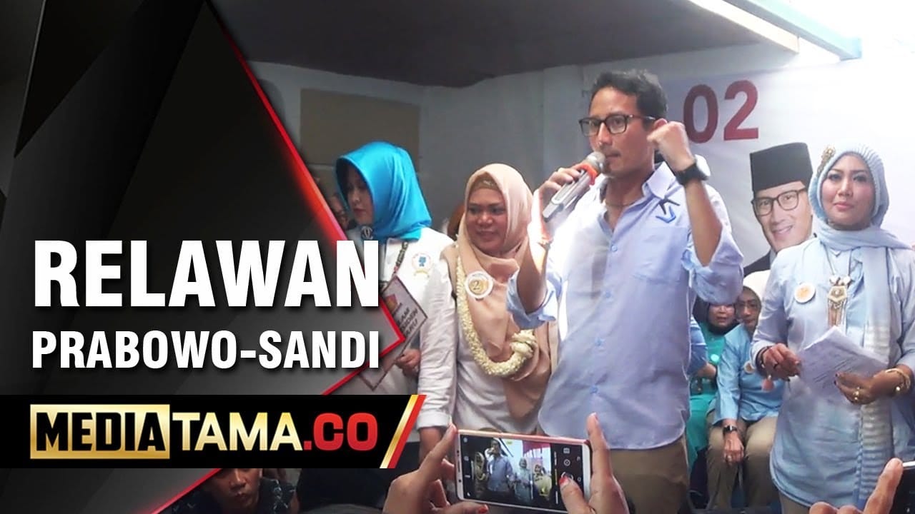 VIDEO: Sandiaga Uno Deklarasi Aliansi Emak-emak di Semarang