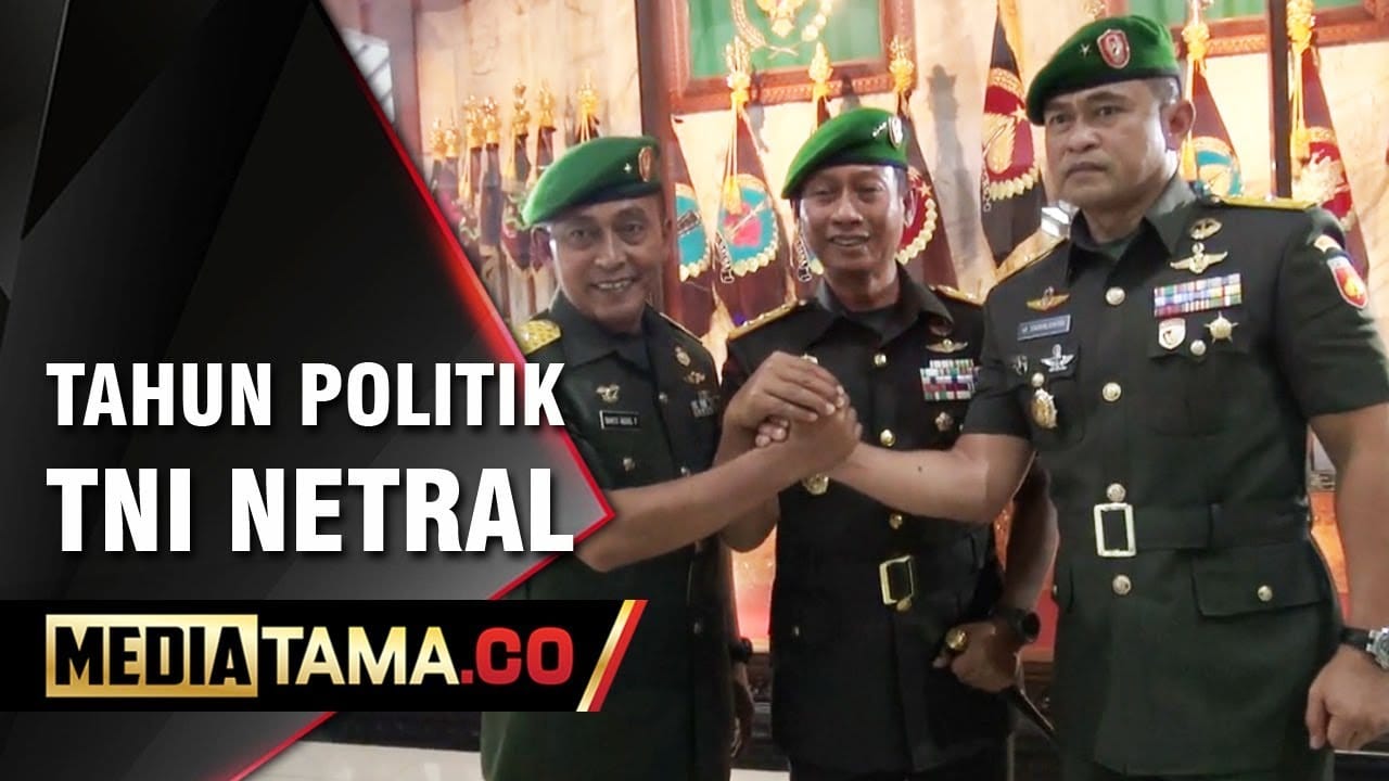 VIDEO: Tahun Politik, Pangdam IV Diponegoro Pastikan TNI Netral