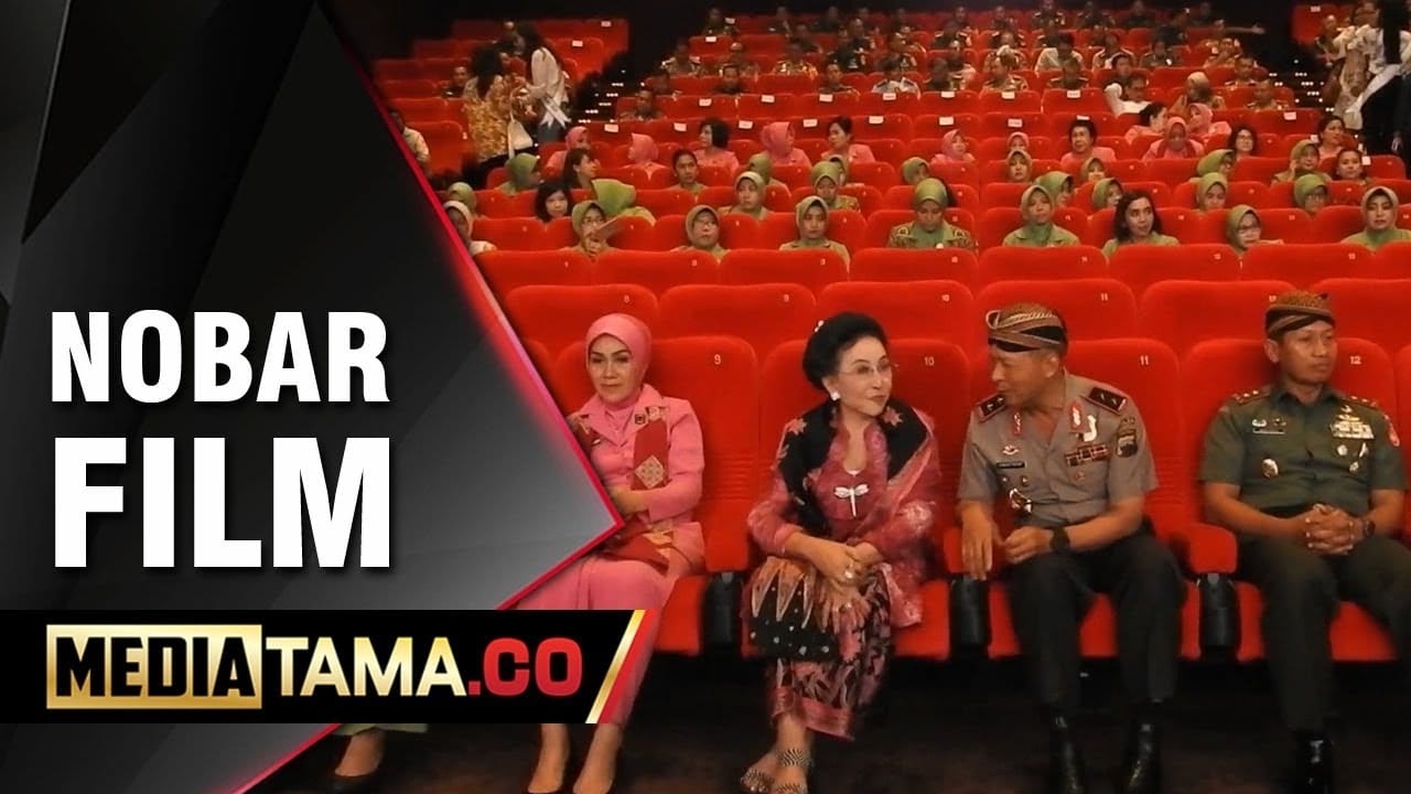 VIDEO: TNI-Polri Nobar Film Sultan Agung